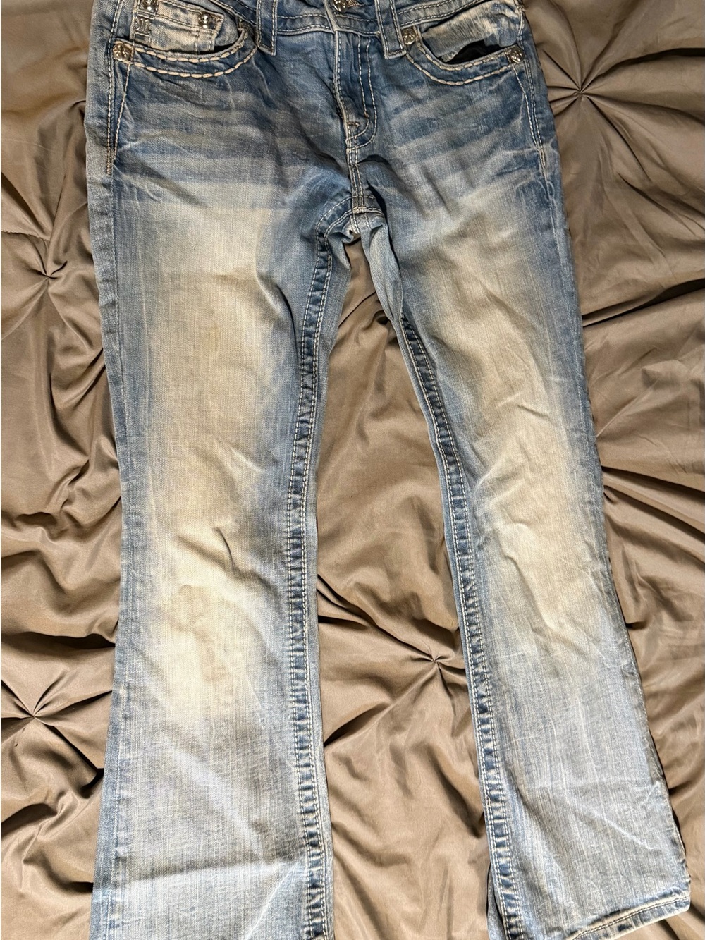 Miss Me Light Blue Flare Jeans